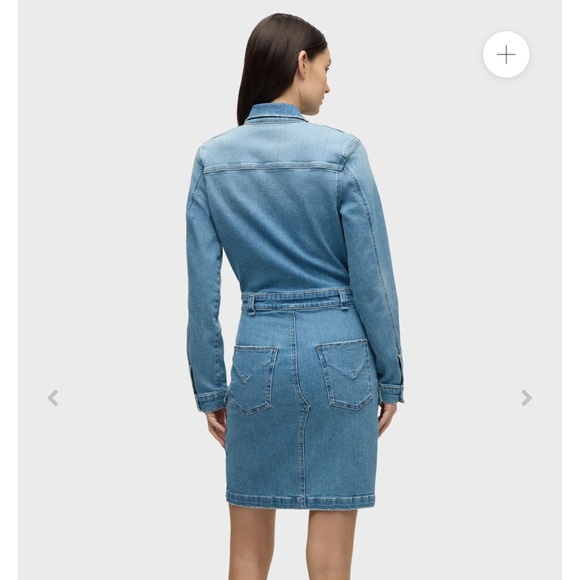 NWT Hudson Long Sleeve Reconstructed Dress - Picture 2 of 5